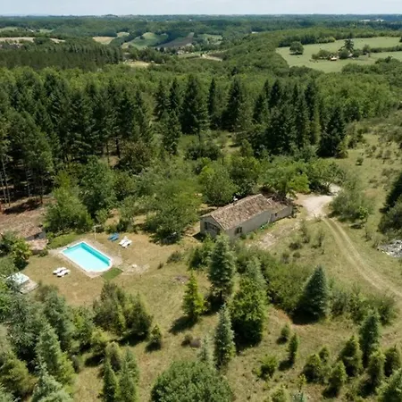 Dom wakacyjny Gite La Bergerie - Piscine - Jacuzzi - Paisible - En Quercy Blanc Montcuq
